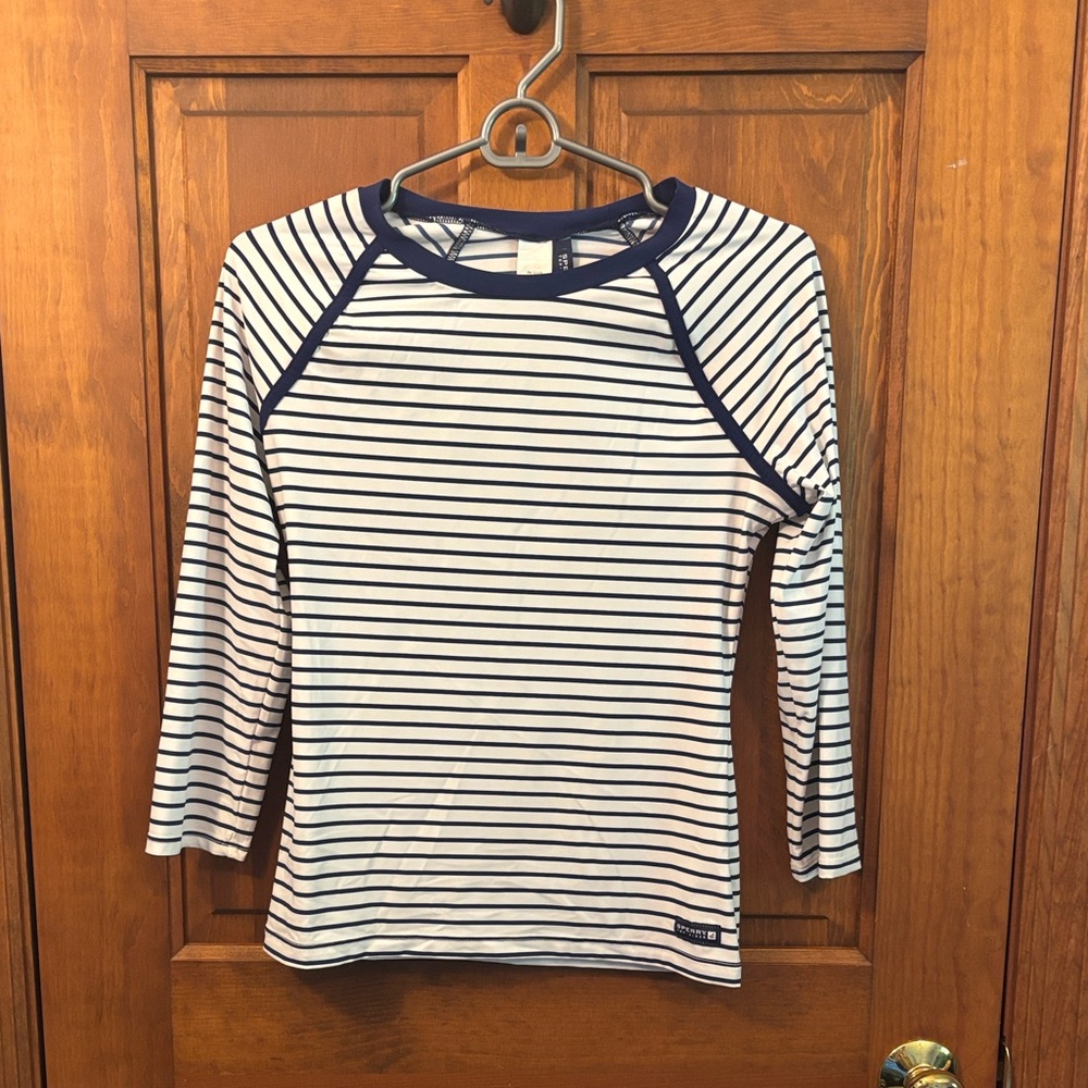 Sperry Top Sider 3/4 Sleeve Swim Rash Guard